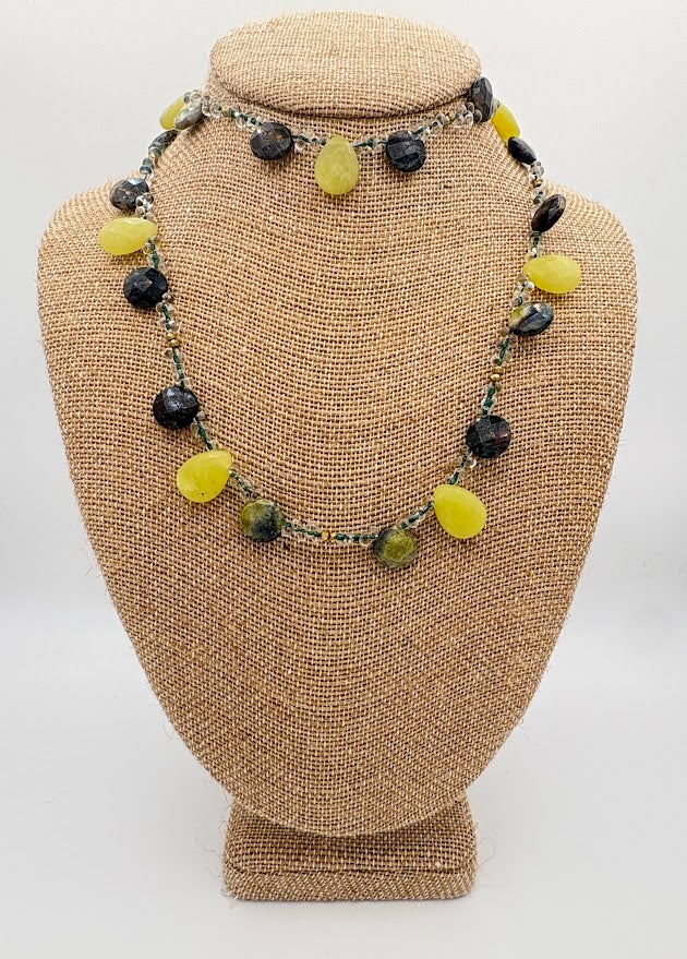 Morning Dew Wrap Necklace
