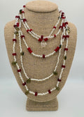 Seeing Red Layered Necklace