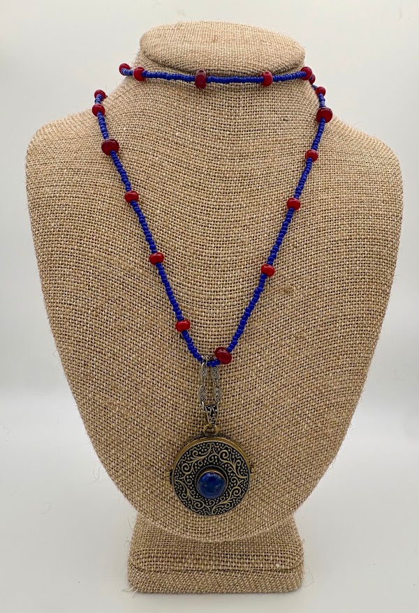 Locked Away Wrap Necklace