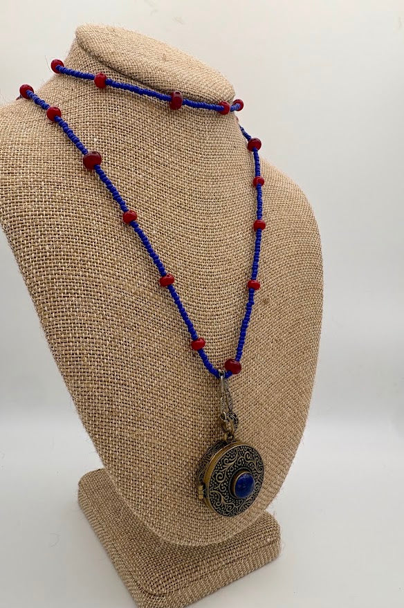 Locked Away Wrap Necklace